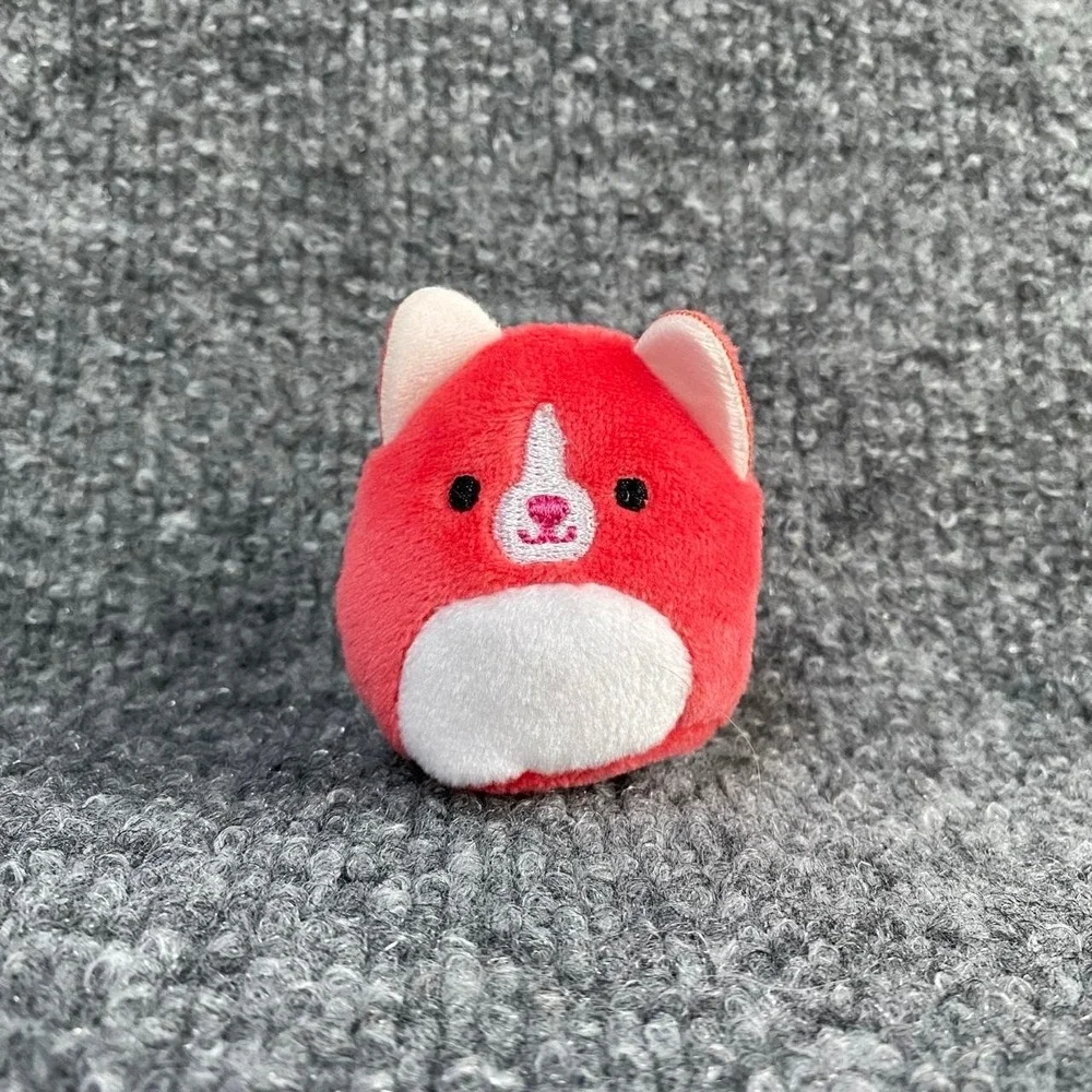 SQUISHVILLE FITZ THE CORGI RED MICRO SV STUFFED PLUSH TOY